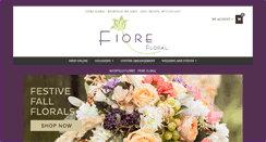 Desktop Screenshot of fiorefloral.net